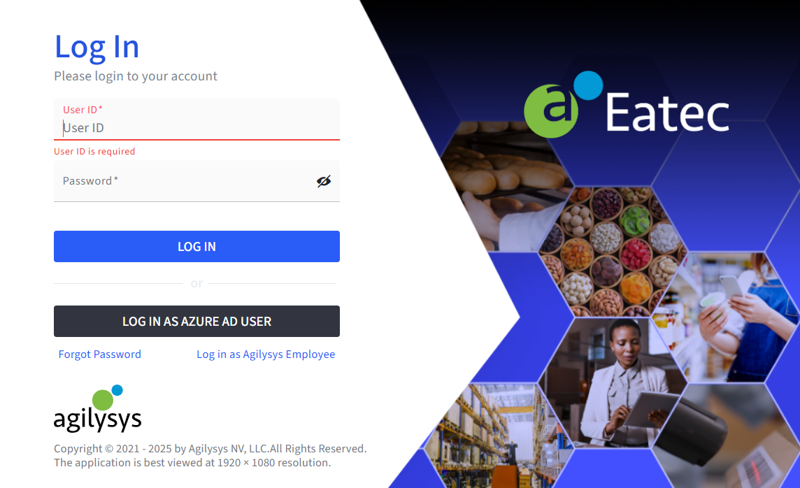 A screenshot of a login page

AI-generated content may be incorrect.